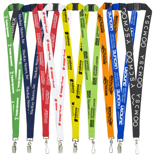 "PALMER" 3/4" Silkscreen Lanyard with FREE Breakaway Safety Release 